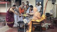 HH Swamiji's visit to Shri Anantapadmanabha Temple, Karkala (12 Feb 2025) Pictures Courtesy of Shri Arun Kailaje